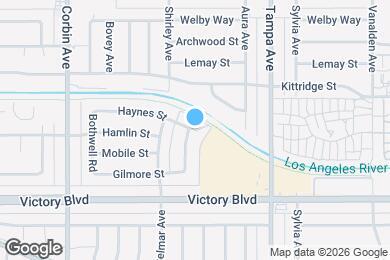 Map image of the property - 19403 Haynes St