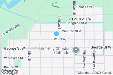 Map image of the property - 187 Robie St W