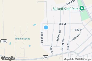 Map image of the property - 121 Bois D Arc Dr