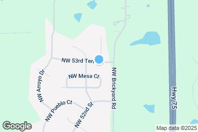 Map image of the property - 4327 NW 53rd Ter