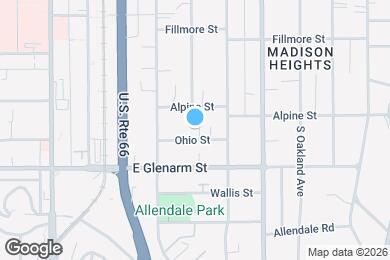 Map image of the property - 293 Ohio St