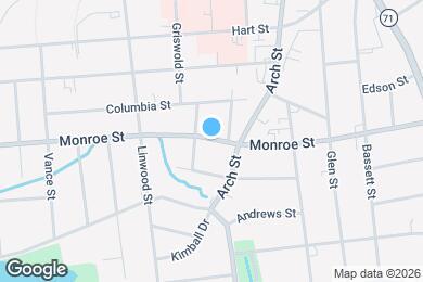 Map image of the property - 128 Monroe St