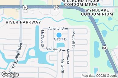 Map image of the property - 7701 Arlight Dr