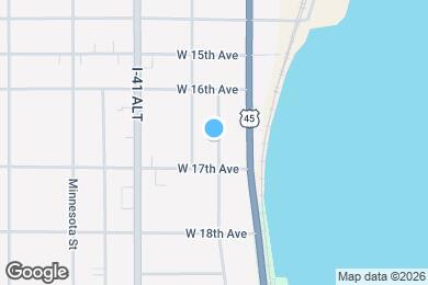 Map image of the property - 1667 Doty St