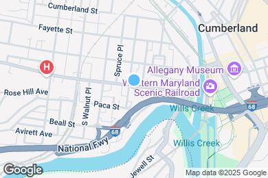 Map image of the property - 124-126 Greene St