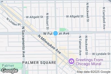 Map image of the property - 2354 N California Ave