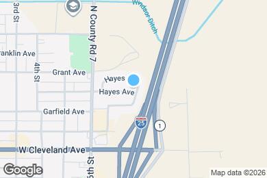 Map image of the property - 4126 Hayes Ave