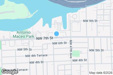 Map image of the property - 4840 NW 7th St