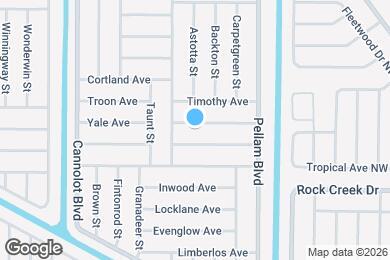Map image of the property - 18423 Yarbrough Ave