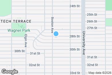 Map image of the property - 2621 28th St