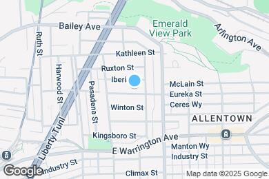 Map image of the property - 437 Eureka St