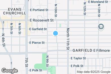 Map image of the property - 925 E McKinley St