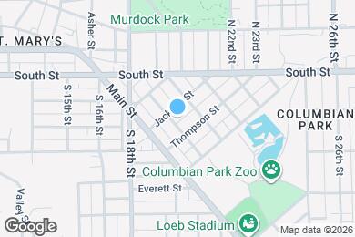 Map image of the property - 205 Lincoln St