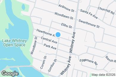 Map image of the property - 56 Hawthorne Ave