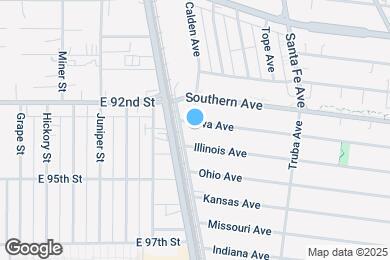 Map image of the property - 2430 Iowa Ave