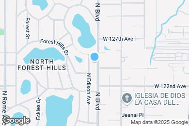 Map image of the property - 12404 N Boulevard