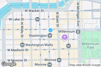 Map image of the property - 37 W Randolph St