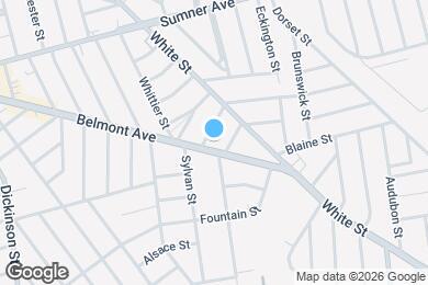 Map image of the property - 855 Belmont Ave