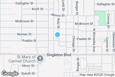 Map image of the property - Stylish & Modern Home for Rent in the Heart of Dallas!