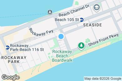 Map image of the property - 108-09 Rockaway Beach Dr