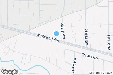 Map image of the property - 2339 W Stewart Ave