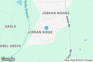 Map image of the property - 613 Jordan Ridge Ln