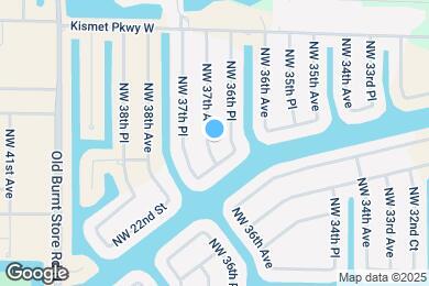 Map image of the property - 2209 NW 37th Ave