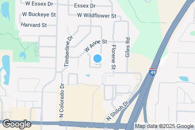 Map image of the property - 1469 Timbercrest Ave