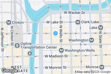 Map image of the property - 188 W Randolph St