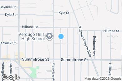 Map image of the property - 10617 Wilsey Ave