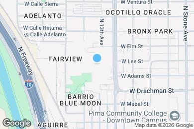 Map image of the property - Solaris at Tucson