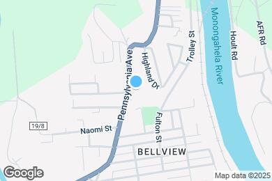 Map image of the property - 1324 pennsylvania ave