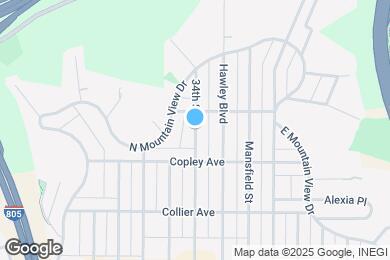 Map image of the property - 4960 34th St
