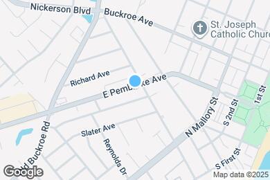Map image of the property - 2124 E Pembroke Ave