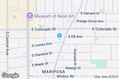 Map image of the property - 414 E Elk Ave