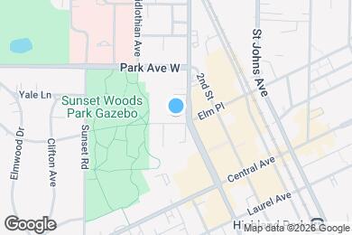 Map image of the property - Park Townhomes