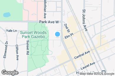 Map image of the property - Park Townhomes of Highland Park