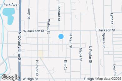 Map image of the property - 134 Summit St