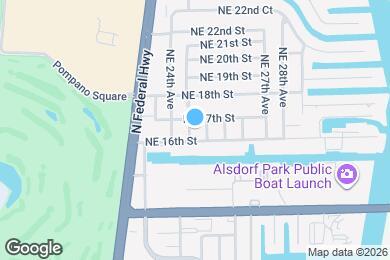 Map image of the property - 1660 NE 25th Ave