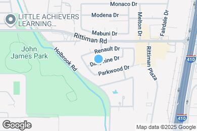 Map image of the property - 4210 Dauphine Dr