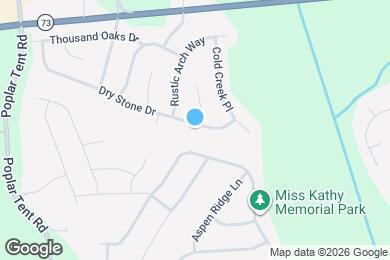 Map image of the property - 10833 Dry Stone Dr