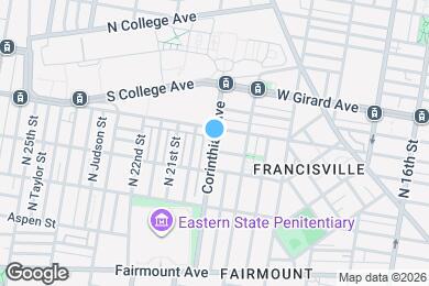 Map image of the property - 869 Corinthian Ave