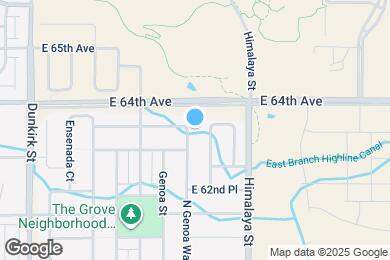 Map image of the property - 6354 N Genoa Way