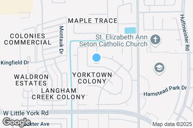Map image of the property - 15206 Ringfield Dr