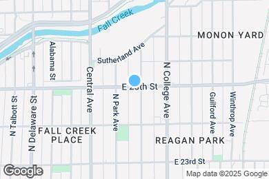 Map image of the property - 629 E 25th St