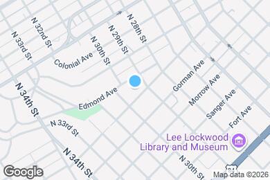 Map image of the property - 2915 Grim Ave