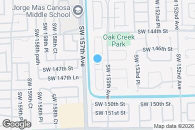 Map image of the property - 14671 SW 156th Ave