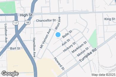 Map image of the property - 2700 Belle St