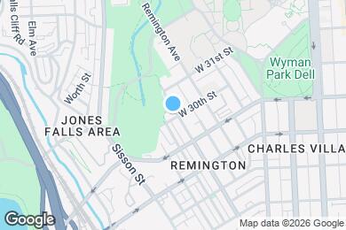 Map image of the property - 3001 Huntingdon Ave
