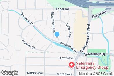 Map image of the property - 1625 Thrush Ter